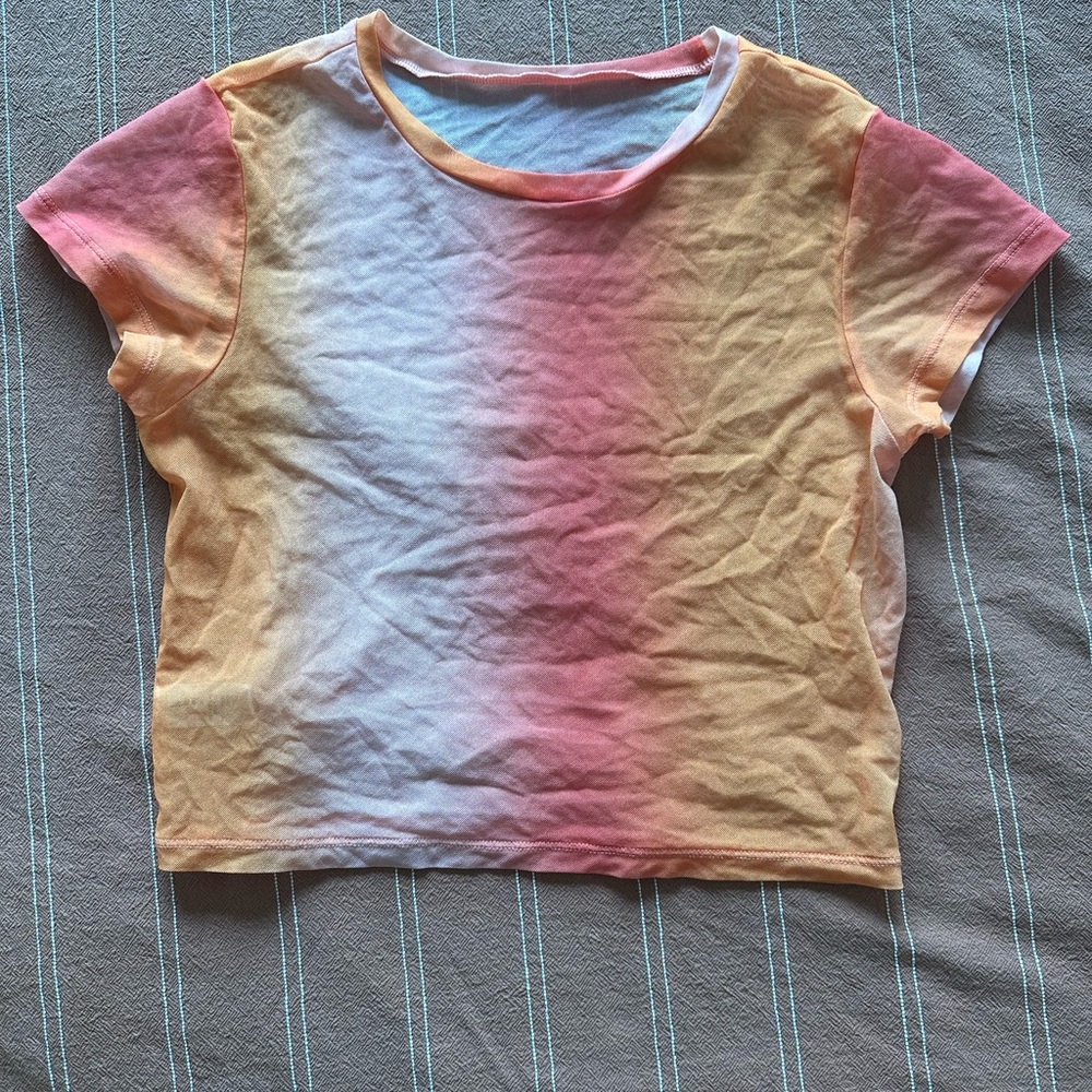 Mesh Aerie Crop Top